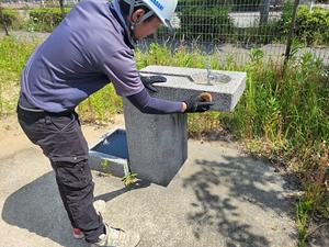 水廻り点検と清掃2